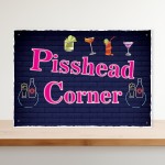 Home BAR SIGN Funny Rude Pub Bar Man Cave Sign Hanging Wall Sign