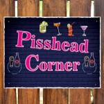 Home BAR SIGN Funny Rude Pub Bar Man Cave Sign Hanging Wall Sign