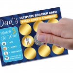 Dad Scratch Card Gifts for Dad Father's Day Birthday Dad 