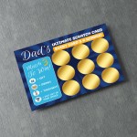 Dad Scratch Card Gifts for Dad Father's Day Birthday Dad 