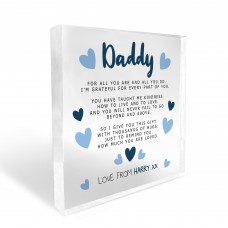 Personalised Gift For Daddy Dad For Fathers Day Birthday