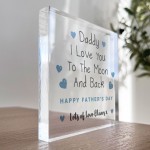 Cute Fathers Day Gift For Daddy From Daughter Son Personalised