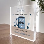 Daddy Gift For Fathers Day From Son Daughter Personalised Plaque