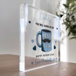 Daddy Gift For Fathers Day From Son Daughter Personalised Plaque