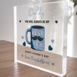 Daddy Gift For Fathers Day From Son Daughter Personalised Plaque