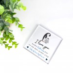 Personalised Gift For Daddy For Fathers Day Birthday Penguin