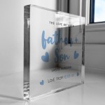 Gift For Fathers Day Dad And Son Gift Dad And Son Plaque