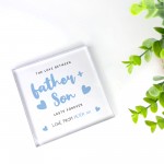 Gift For Fathers Day Dad And Son Gift Dad And Son Plaque