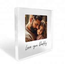Fathers Day Birthday Gift For Daddy Love You Daddy Plaque