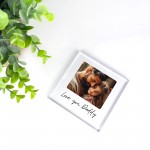 Fathers Day Birthday Gift For Daddy Love You Daddy Plaque