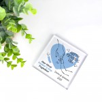 Our First Fathers Day Together Gift For Daddy Personalised Block