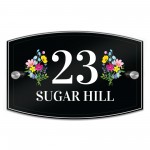 Address Plaque For Wall House Signs Acrylic Door Number Sign