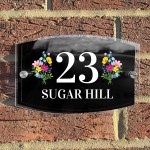 Address Plaque For Wall House Signs Acrylic Door Number Sign