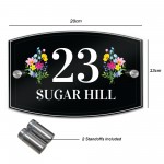 Address Plaque For Wall House Signs Acrylic Door Number Sign