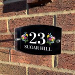 Address Plaque For Wall House Signs Acrylic Door Number Sign