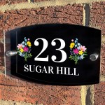 Address Plaque For Wall House Signs Acrylic Door Number Sign