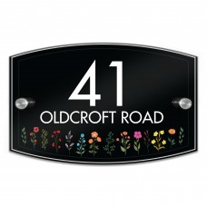 House Signs Acrylic Door Number Sign House Name Road Plate