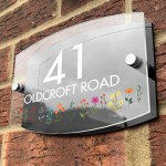 House Signs Acrylic Door Number Sign House Name Road Plate