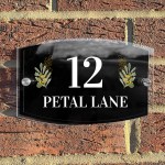 Contemporary House Number Sign Acrylic Door Signs Door Number