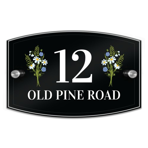 House Number Sign Acrylic Door Signs Door Number Sign Road Sign