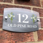 House Number Sign Acrylic Door Signs Door Number Sign Road Sign
