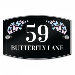 House Numbers Plaques Contemporary Personalised House Signs Door