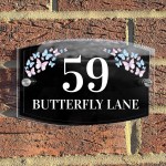 House Numbers Plaques Contemporary Personalised House Signs Door