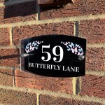 House Numbers Plaques Contemporary Personalised House Signs Door