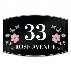 Personalised House Sign Home Address Plaque House Number Sign