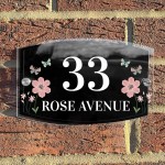 Personalised House Sign Home Address Plaque House Number Sign