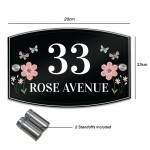 Personalised House Sign Home Address Plaque House Number Sign