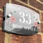 Personalised House Sign Home Address Plaque House Number Sign