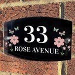 Personalised House Sign Home Address Plaque House Number Sign