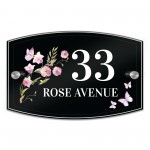 Contemporary Personalised House Sign Door Number Adddress Plaque