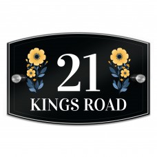 Contemporary House Sign Plaque Door Number Address Road Number