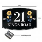 Contemporary House Sign Plaque Door Number Address Road Number