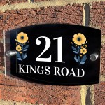 Contemporary House Sign Plaque Door Number Address Road Number