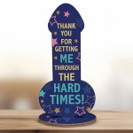 Funny Friendship Plaque Thank You Gift For Friend Novelty Rude 