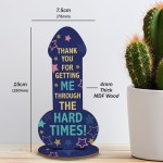 Funny Friendship Plaque Thank You Gift For Friend Novelty Rude 