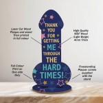 Funny Friendship Plaque Thank You Gift For Friend Novelty Rude 
