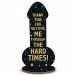 Funny Rude Friendship Plaque Thank You Gift For Best Friend 