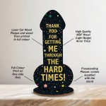 Funny Rude Friendship Plaque Thank You Gift For Best Friend 
