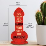 Funny Gift For Girlfriend Wife Novelty Joke Gift Plaque Birthday