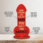 Funny Gift For Girlfriend Wife Novelty Joke Gift Plaque Birthday