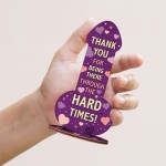 Funny Thank You Gift Rude Friendship Sign Joke Gift Best Friend