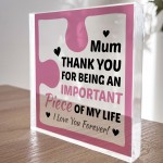 Birthday Gifts for MUM Acrylic Block Puzzle MUM BIRTHDAY GIFT