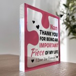 Birthday Gifts for NAN Acrylic Block Puzzle NAN BIRTHDAY GIFT