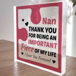 Birthday Gifts for NAN Acrylic Block Puzzle NAN BIRTHDAY GIFT