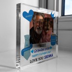 Best Grandad Gift For Fathers Day Personalised Photo Plaque