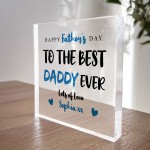 BEST DADDY EVER GIFT For Fathers Day From Daughter Son